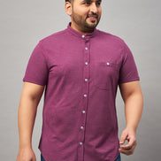 Mauve Plus active Shirt