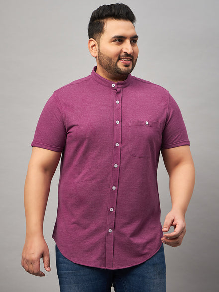 Mauve Plus active Shirt