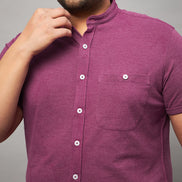 Mauve Plus active Shirt