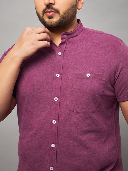 Mauve Plus active Shirt