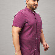 Mauve Plus active Shirt