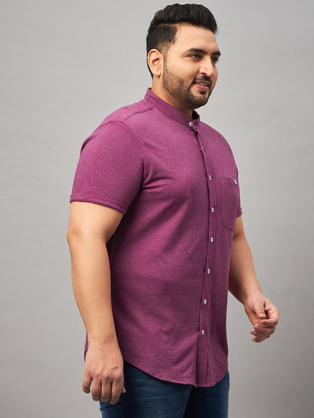 Mauve Plus active Shirt