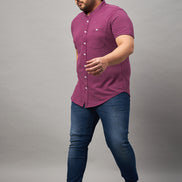 Mauve Plus active Shirt