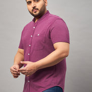 Mauve Plus active Shirt