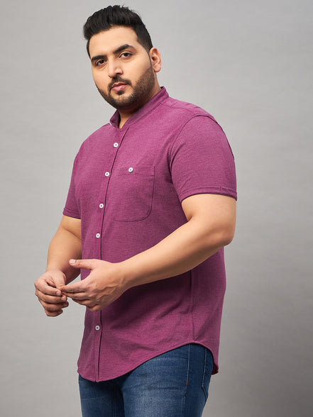 Mauve Plus active Shirt