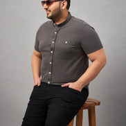 Dark Grey Plus active Shirt