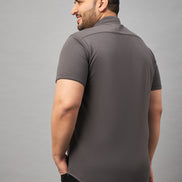 Dark Grey Plus active Shirt