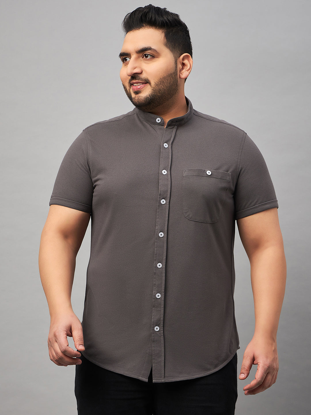 Dark Grey Plus active Shirt