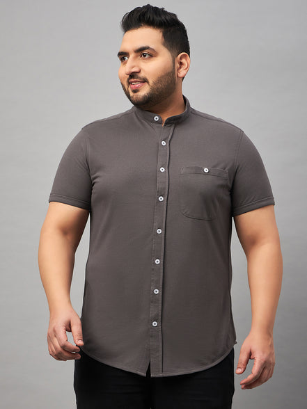 Dark Grey Plus active Shirt