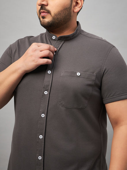 Dark Grey Plus active Shirt