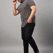 Dark Grey Plus active Shirt