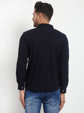 Navy Blue Shirt