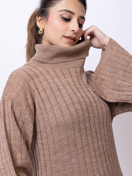 Beige Solid Co-Ord Set