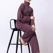 Mauve Solid Co-Ord Set