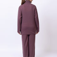 Mauve Solid Co-Ord Set