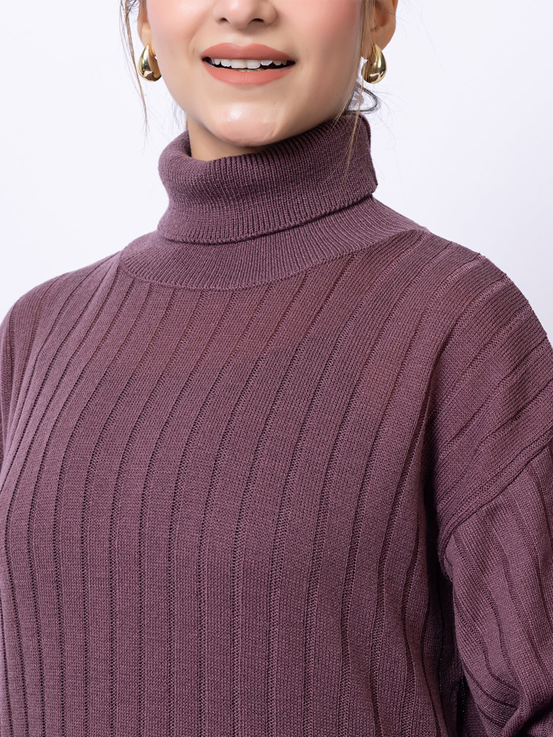 Mauve Solid Co-Ord Set