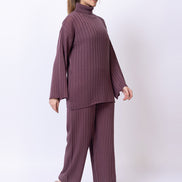 Mauve Solid Co-Ord Set