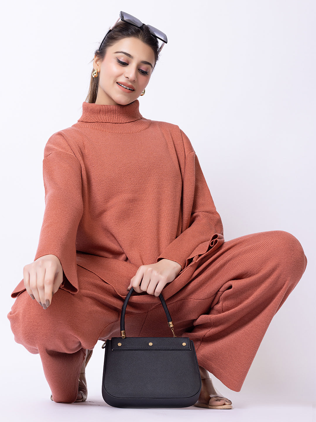 Rust Solid Co-Ord Set