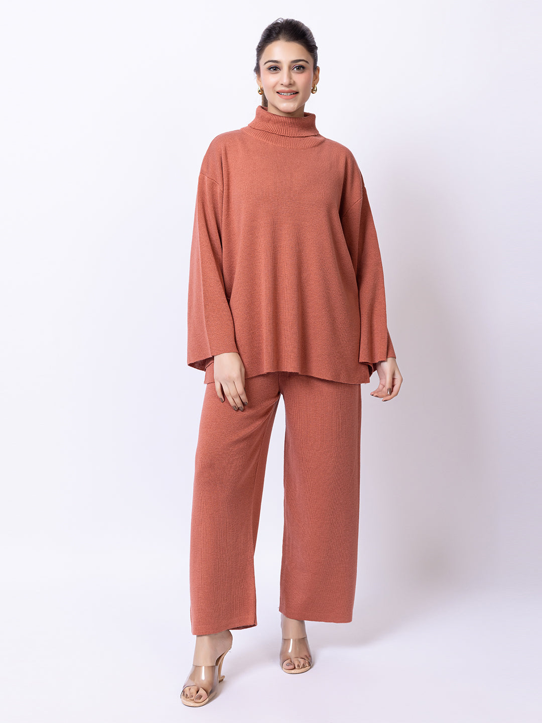 Rust Solid Co-Ord Set