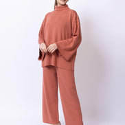 Rust Solid Co-Ord Set
