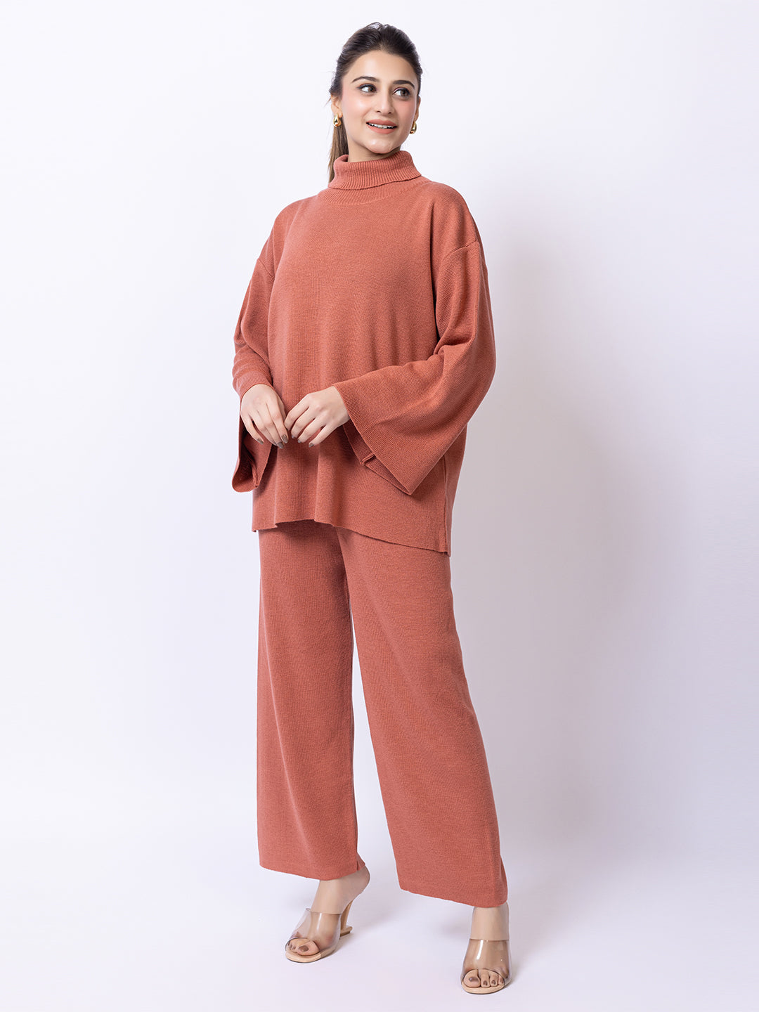 Rust Solid Co-Ord Set