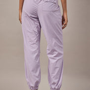 Women Light Purple Regular Fit Trouser
