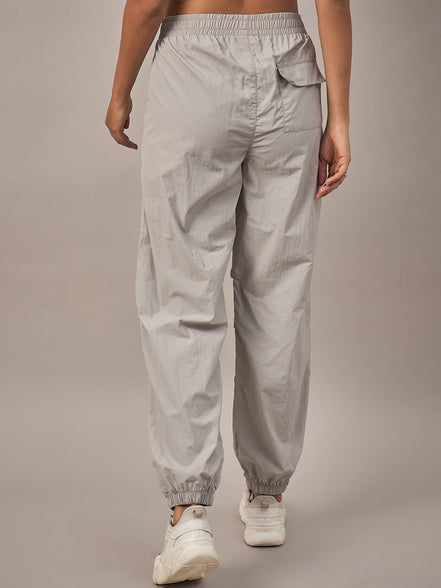 Women Grey Regular Fit Trouser