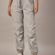 Women Grey Regular Fit Trouser