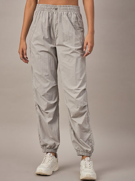 Women Grey Regular Fit Trouser