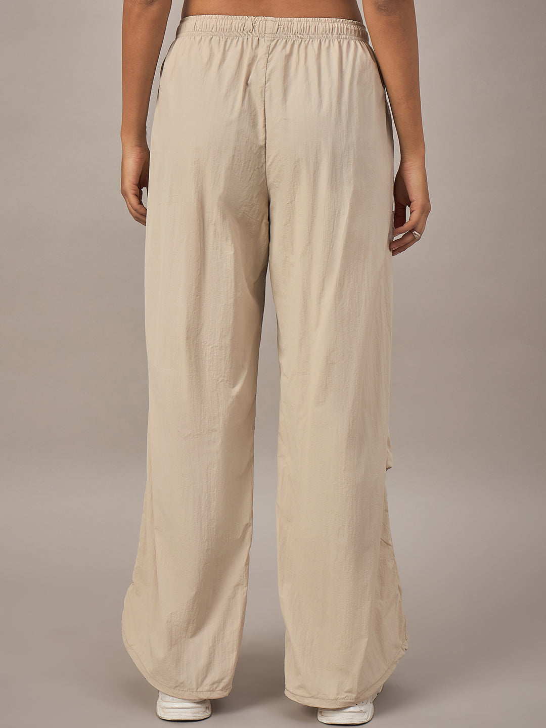 Women Khaki Regular Fit Trouser