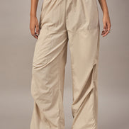 Women Khaki Regular Fit Trouser