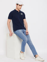 Indigo Polo T-Shirt