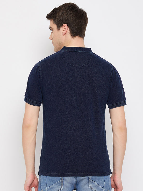 Indigo Polo T-Shirt
