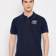 Indigo Polo T-Shirt