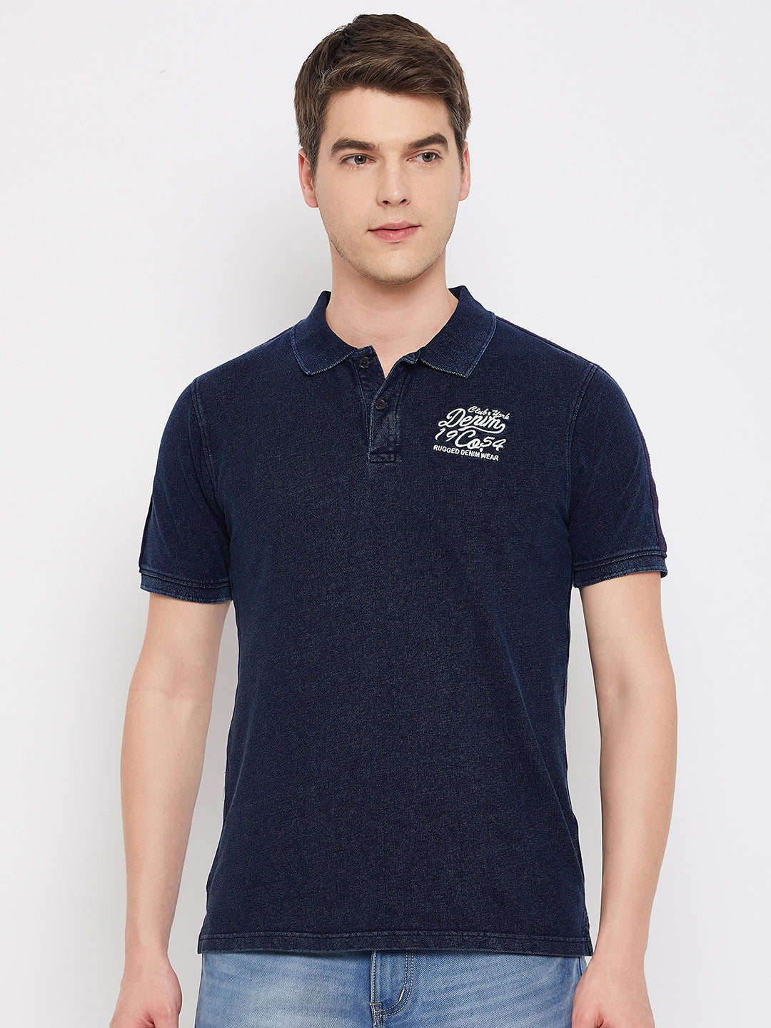 Indigo Polo T-Shirt