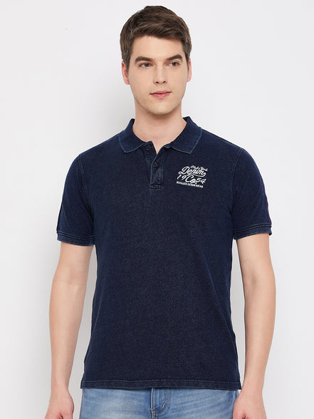 Indigo Polo T-Shirt