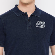 Indigo Polo T-Shirt