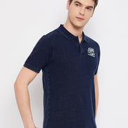 Indigo Polo T-Shirt