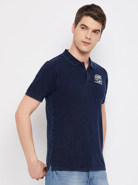 Indigo Polo T-Shirt