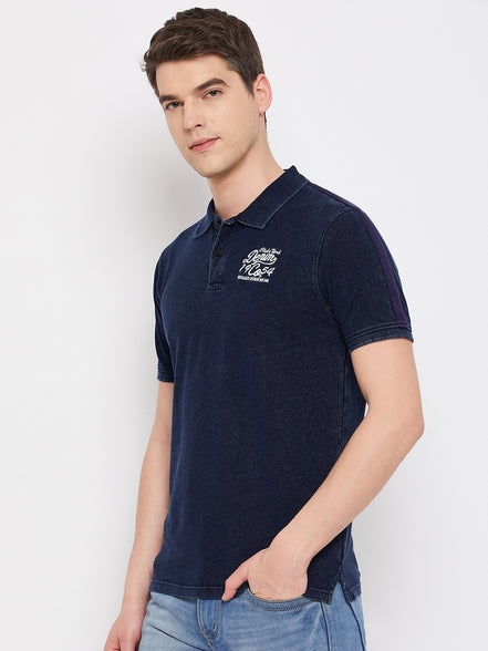Indigo Polo T-Shirt