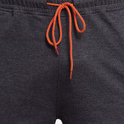 Navy Blue Melange Shorts