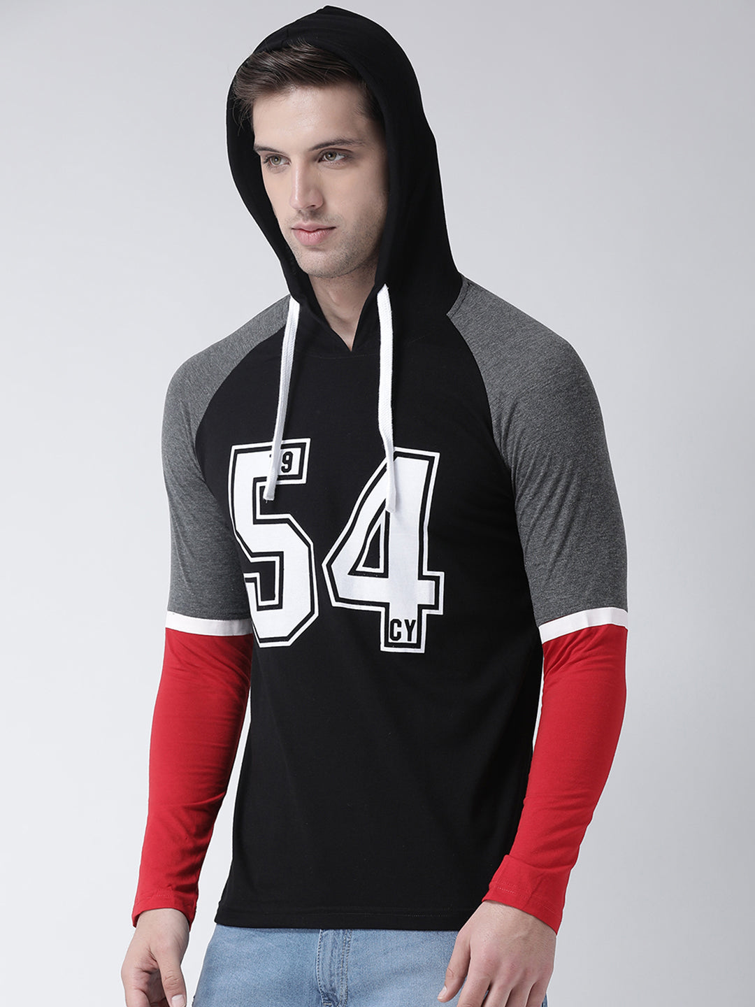Hooded Printed T-Shirt
