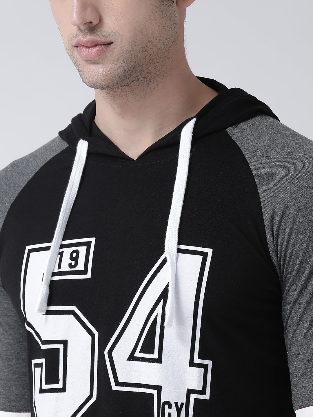 Hooded Printed T-Shirt