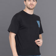 Black Round T-Shirt