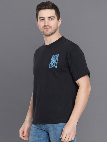 Black Round T-Shirt