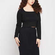 Black Co-Ord Set