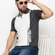 Anthra Melange Polo T-Shirt - clubyork