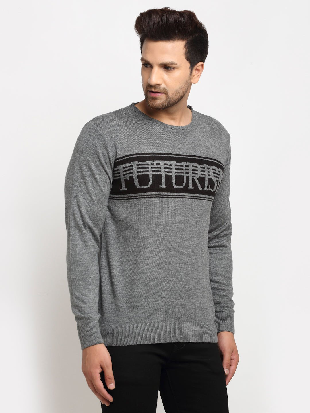 Anthra Round Neck Sweater - clubyork