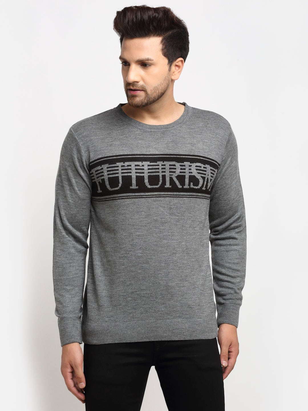 Anthra Round Neck Sweater - clubyork