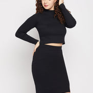 Black Co-Ord Set - clubyork